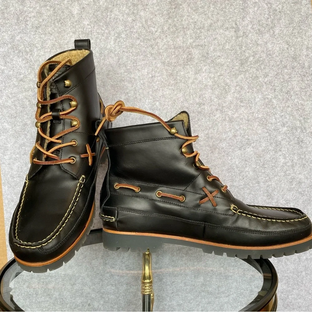 P10 Polo Ralph Lauren Ranger Mid Boots 11.5